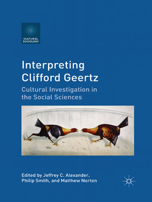 cover image of Interpreting Clifford Geertz